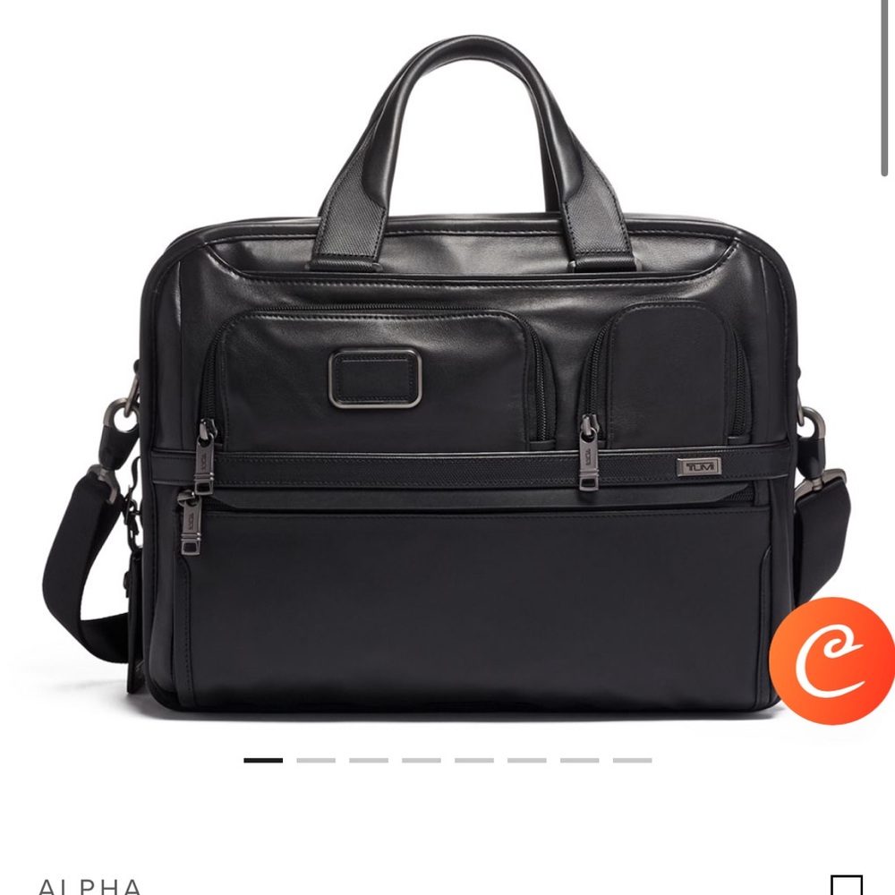 TUMI alpha briefcase